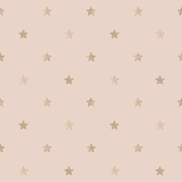 Papel de Parede Adesivo Stars Rosé Gold N019070