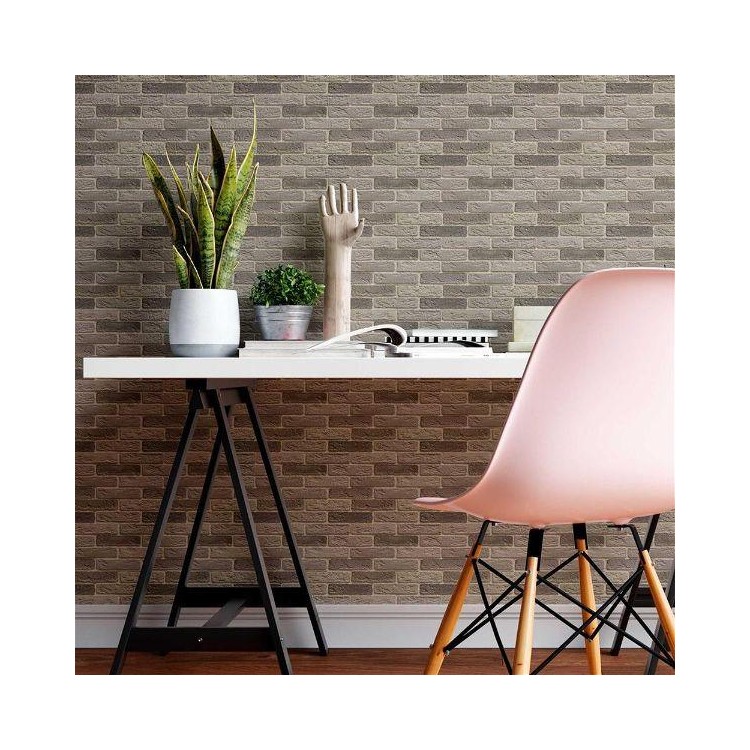 Papel de Parede Adesivo Tijolinhos N08235