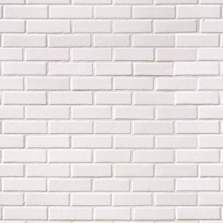 Papel de Parede Adesivo Tijolo Branco NP109