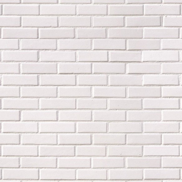 Papel de Parede Adesivo Tijolo Branco NP109