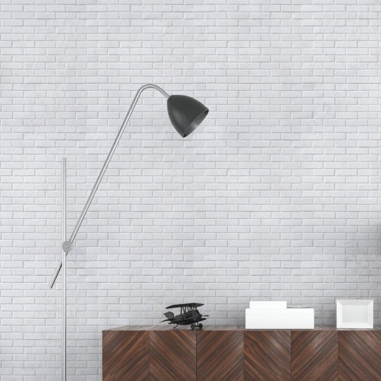 Papel de Parede Adesivo Tijolo Branco NP109