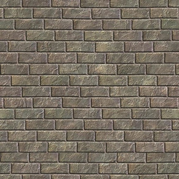 Papel de Parede Adesivo Tijolo Cinza NP059