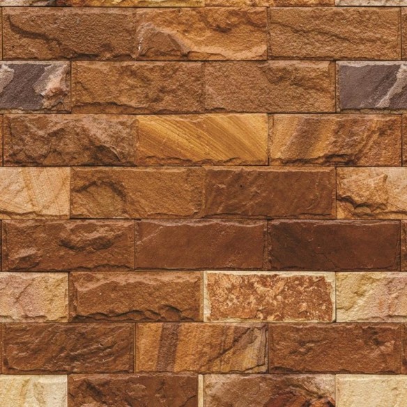 Papel de Parede Adesivo Tijolo De Pedra NP071
