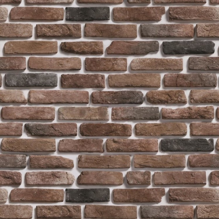 Papel de Parede Adesivo Tijolo Marrom NP009