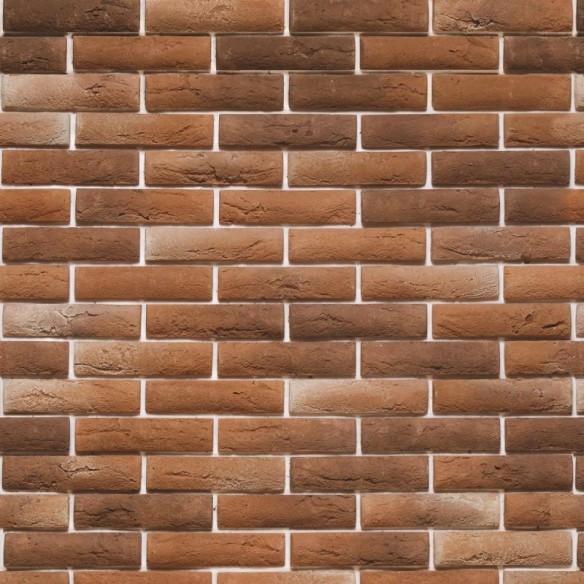 Papel de Parede Adesivo Tijolo Marrom NP072