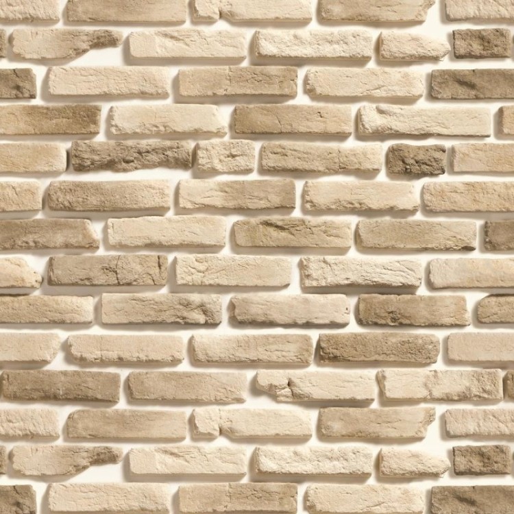 Papel de Parede Adesivo Tijolo Neutro NP007