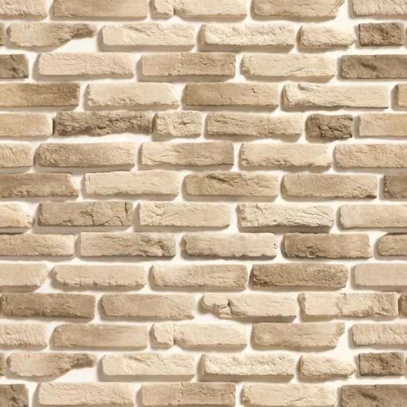 Papel de Parede Adesivo Tijolo Neutro NP007