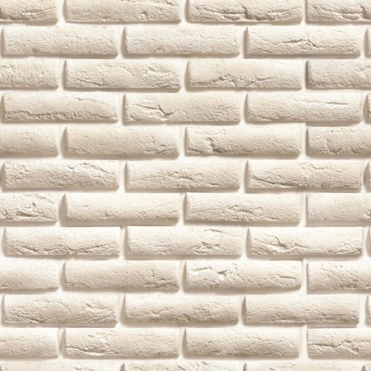 Papel de Parede Adesivo Tijolo Rustico Off...