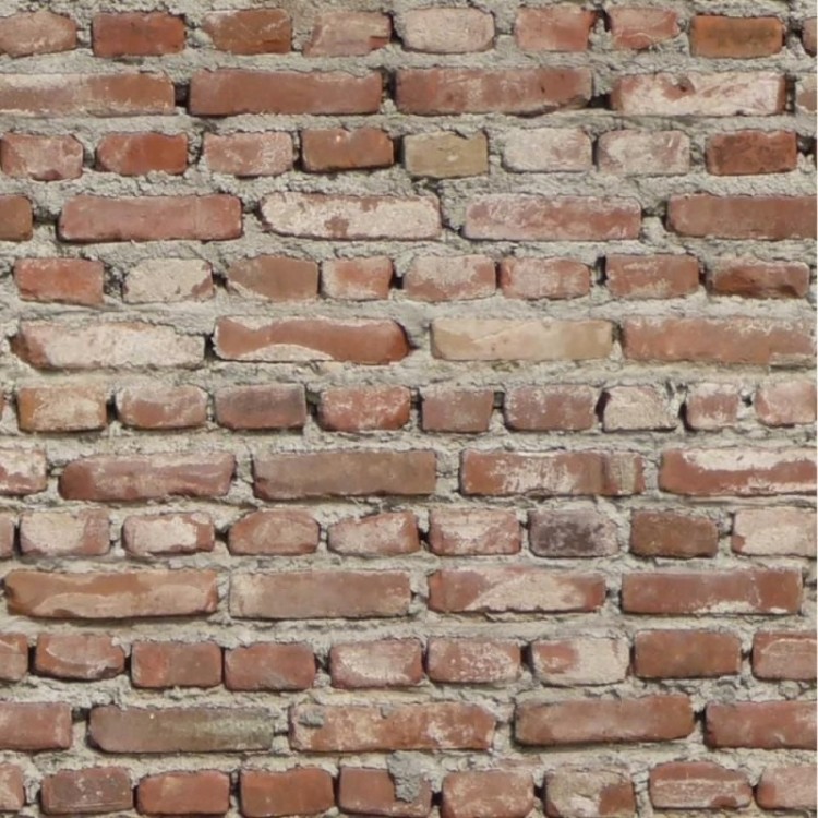 Papel de Parede Adesivo Tijolo Vermelho N013261