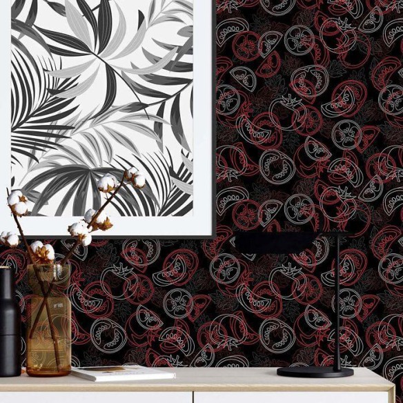 Papel de Parede Adesivo Tomates 271794209
