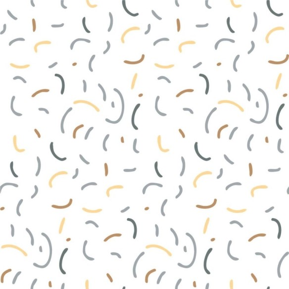 Papel de Parede Adesivo Traços Abstratos N09015
