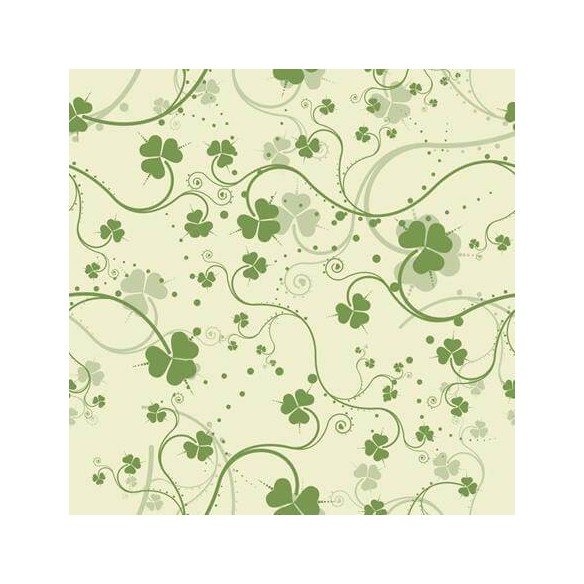 Papel de Parede Adesivo Trevo Verde 663