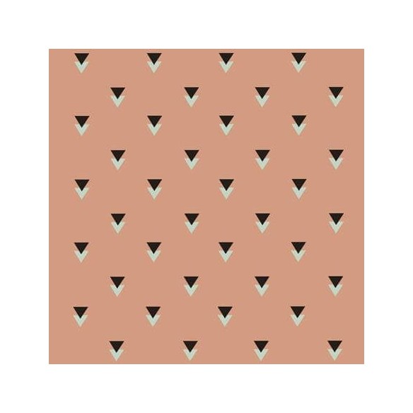 Papel de Parede Adesivo Triângulo Jovem Geométrico Colorido 54512