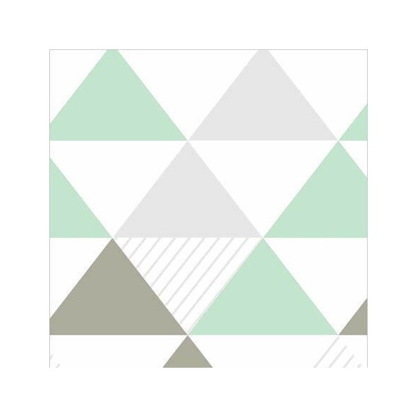 Papel de Parede Adesivo Triângulos 11135