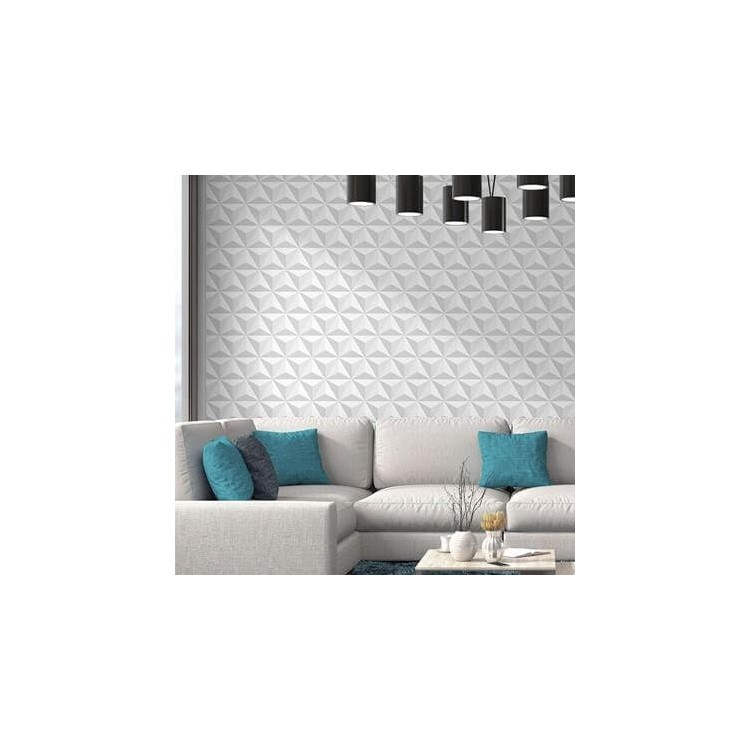Papel de Parede Adesivo Triângulos 3d 62291735