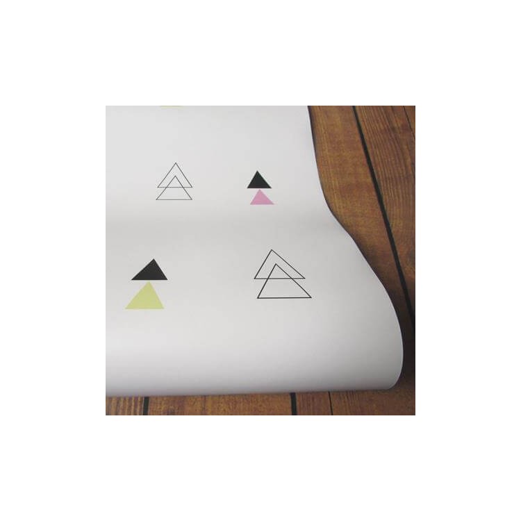 Papel de Parede Adesivo Triângulos Coloridos 69523
