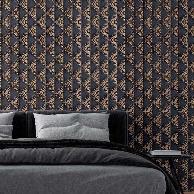 Papel de Parede Adesivo Triângulos N08165