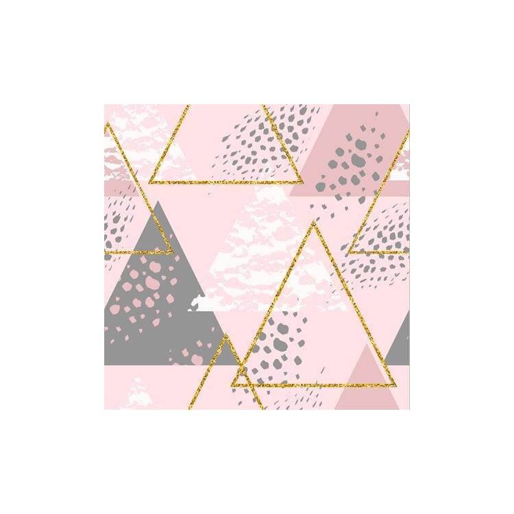 Papel de Parede Adesivo Triângulos N943