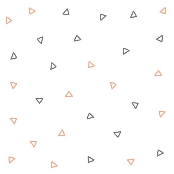 Papel de Parede Adesivo Triângulos Rosa e Preto N05040