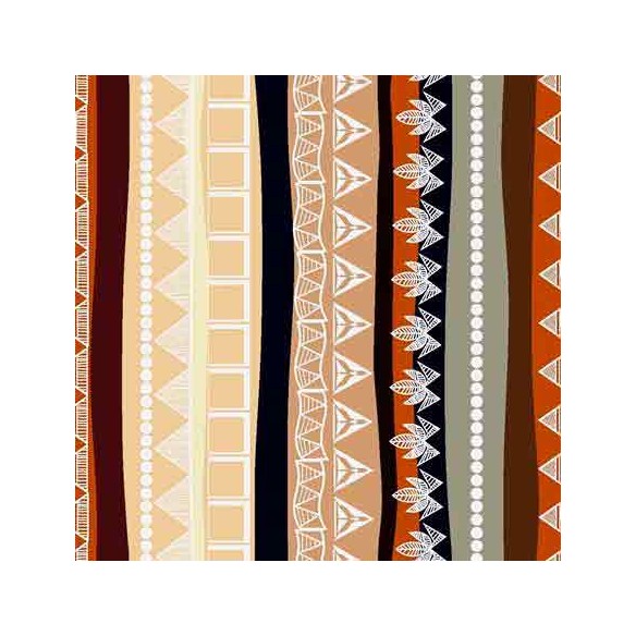 Papel de Parede Adesivo Tribal 12345