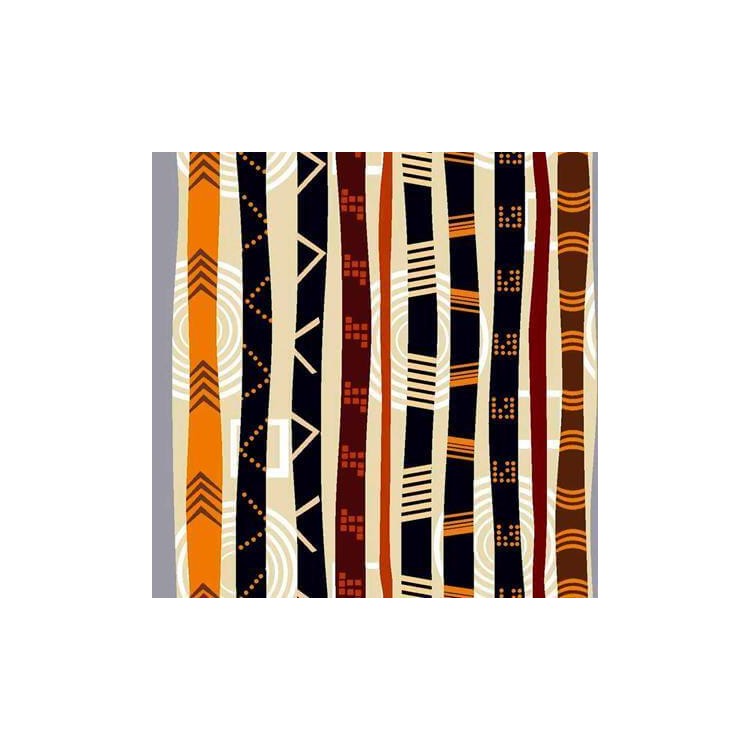 Papel de Parede Adesivo Tribal 13134