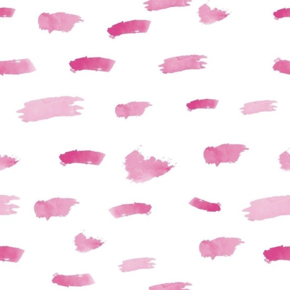 Papel de Parede Adesivo Abstrato Rosa N018054