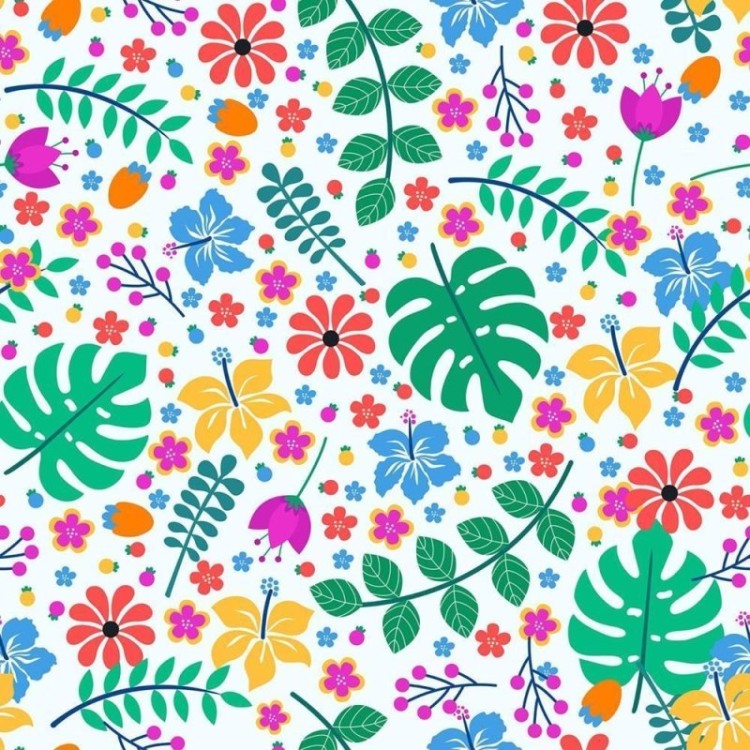 Papel de Parede Adesivo Tropical intenso N08159