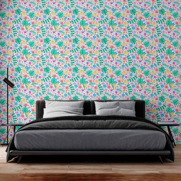 Papel de Parede Adesivo Tropical intenso N08159