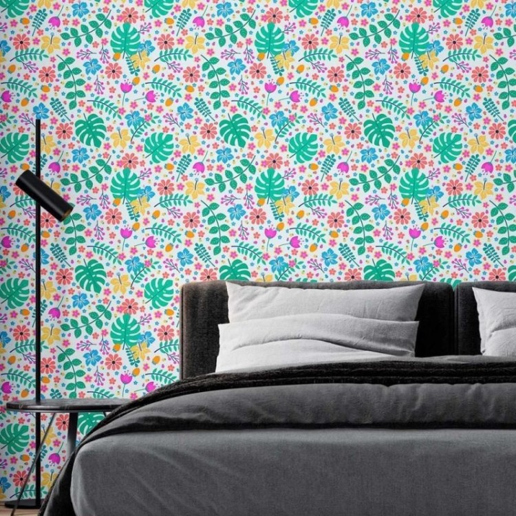 Papel de Parede Adesivo Tropical intenso N08159