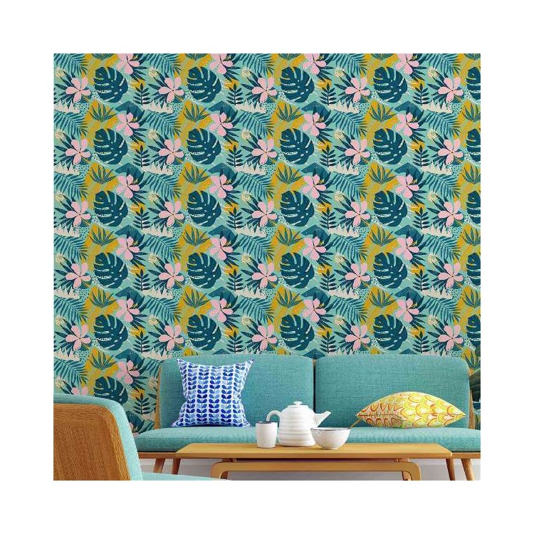 Papel de Parede Adesivo Tropical N817