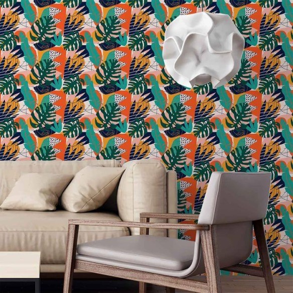 Papel de Parede Adesivo Tropical N849
