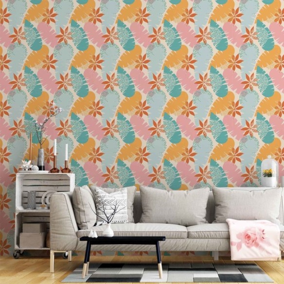 Papel de Parede Adesivo Tropical N89521