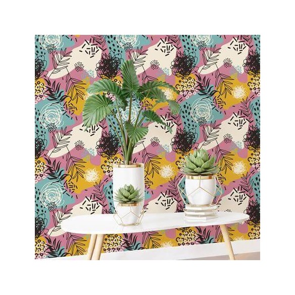 Papel de Parede Adesivo Tropical N92