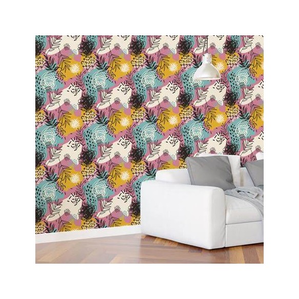 Papel de Parede Adesivo Tropical N92