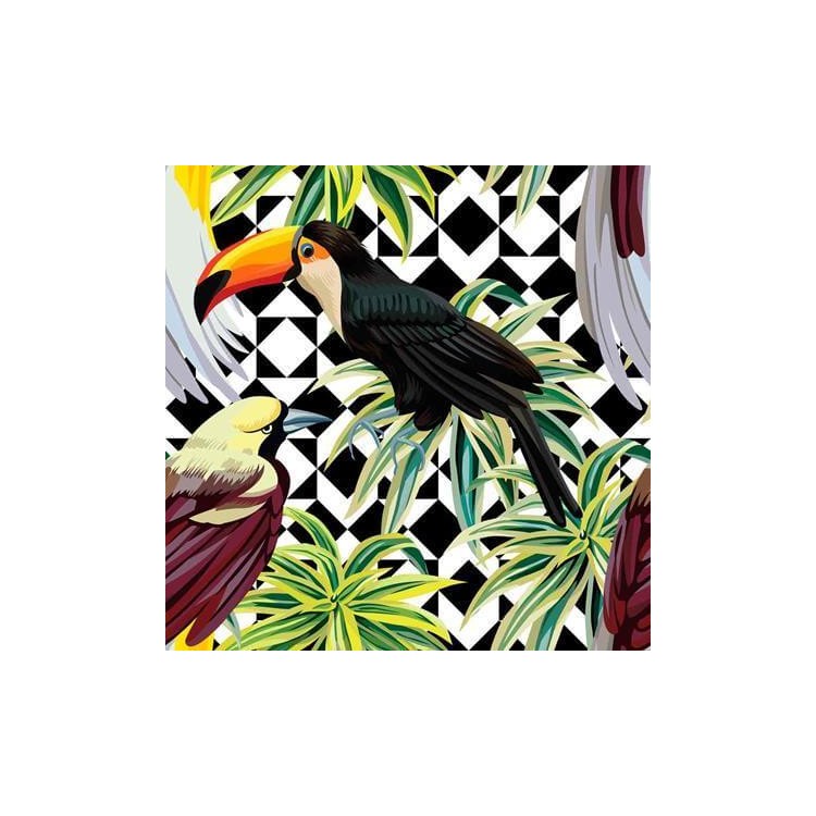 Papel de Parede Adesivo Tucano Passáros 89291872