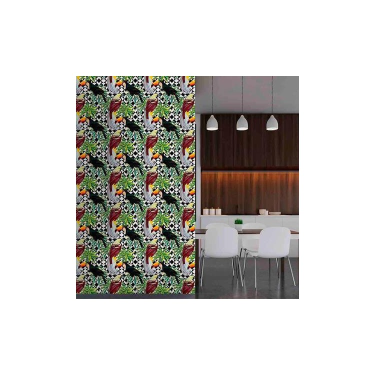 Papel de Parede Adesivo Tucano Passáros 89291872