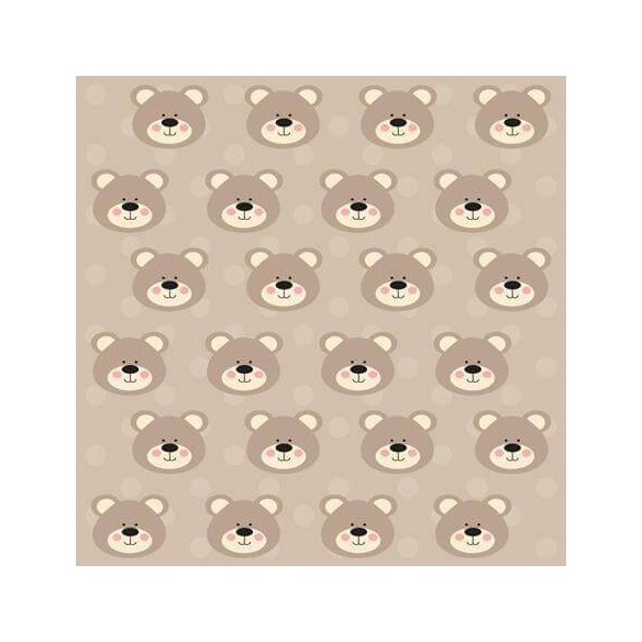 Papel de Parede Adesivo Ursinhos 8