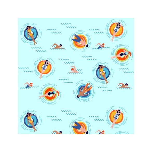 Papel de Parede Adesivo Verão N2206752