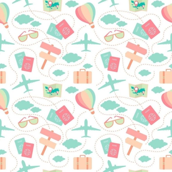 Papel de Parede Adesivo Viagem N013263