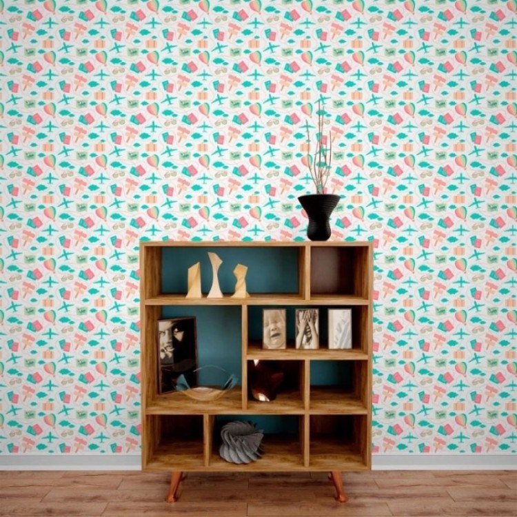 Papel de Parede Adesivo Viagem N013263