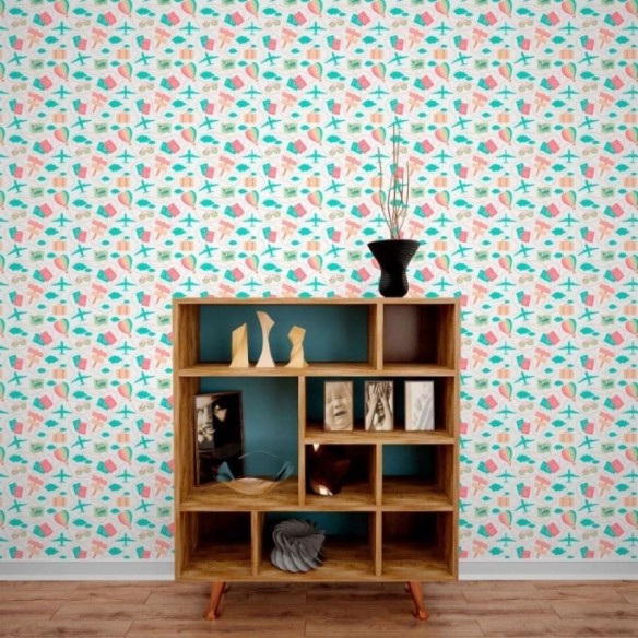 Papel de Parede Adesivo Viagem N013263
