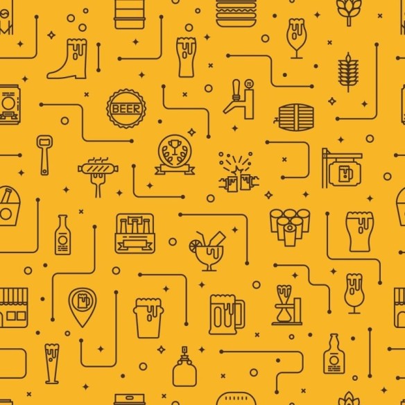 Papel de Parede Adesivo Vídeo game, jogo de bebidas N03076