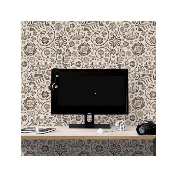 Papel de Parede Adesivo Vintage 519