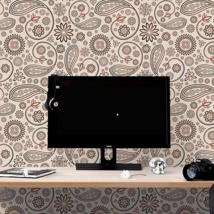 Papel de Parede Adesivo Vintage 519