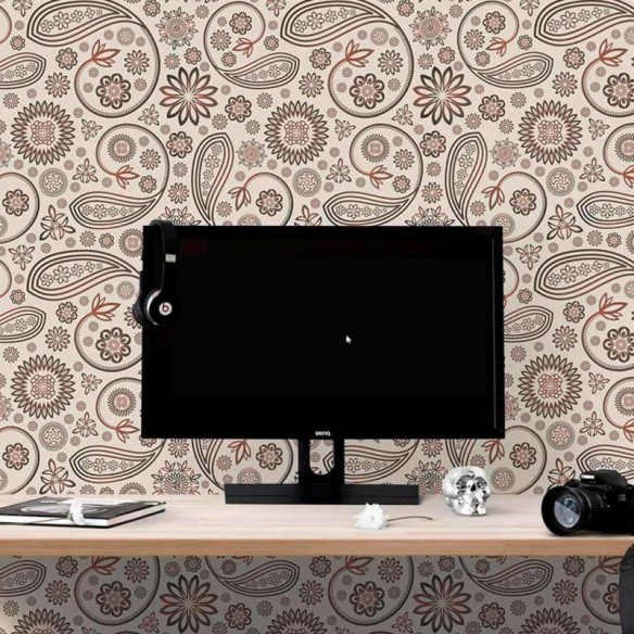 Papel de Parede Adesivo Vintage 519