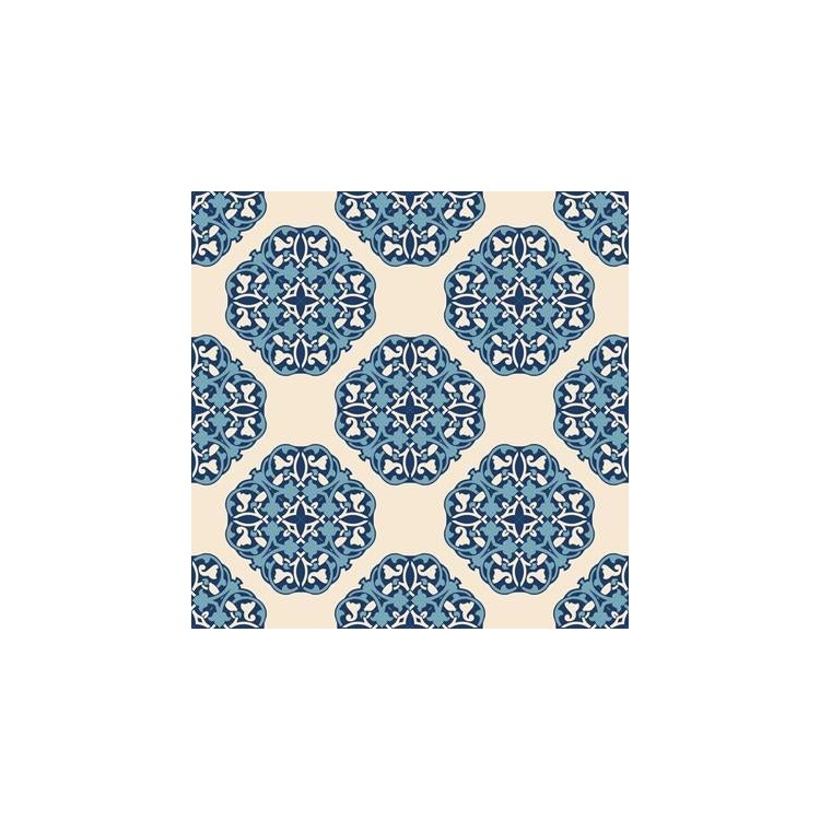 Papel de Parede Adesivo Vintage azul 211852918