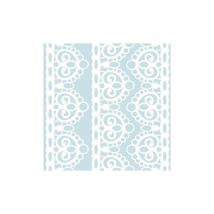 Papel de Parede Adesivo Vintage Azul 84716963