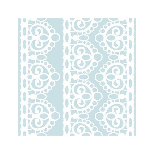 Papel de Parede Adesivo Vintage Azul 84716963