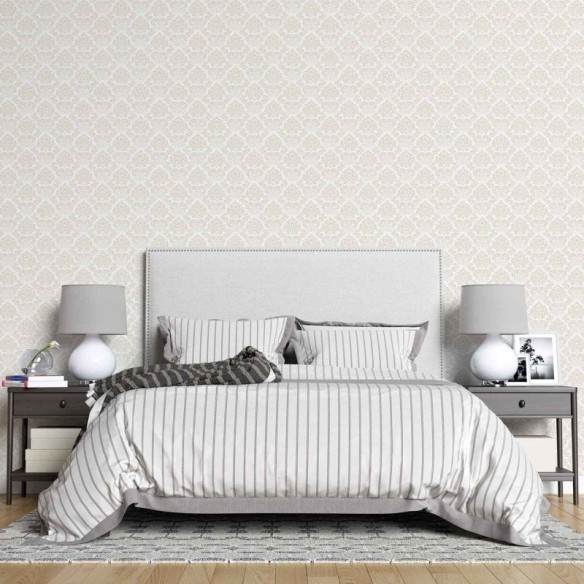 Papel de Parede Adesivo Vintage bege 285444302