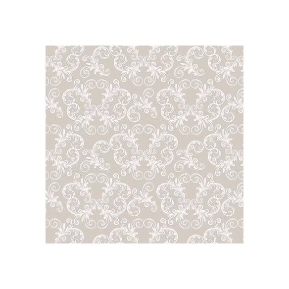 Papel de Parede Adesivo Vintage Bege Romântico 117311464